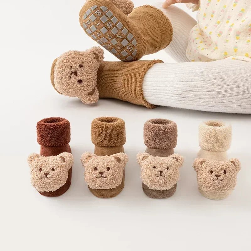 Schattige Teddybeer Sokken voor Baby's