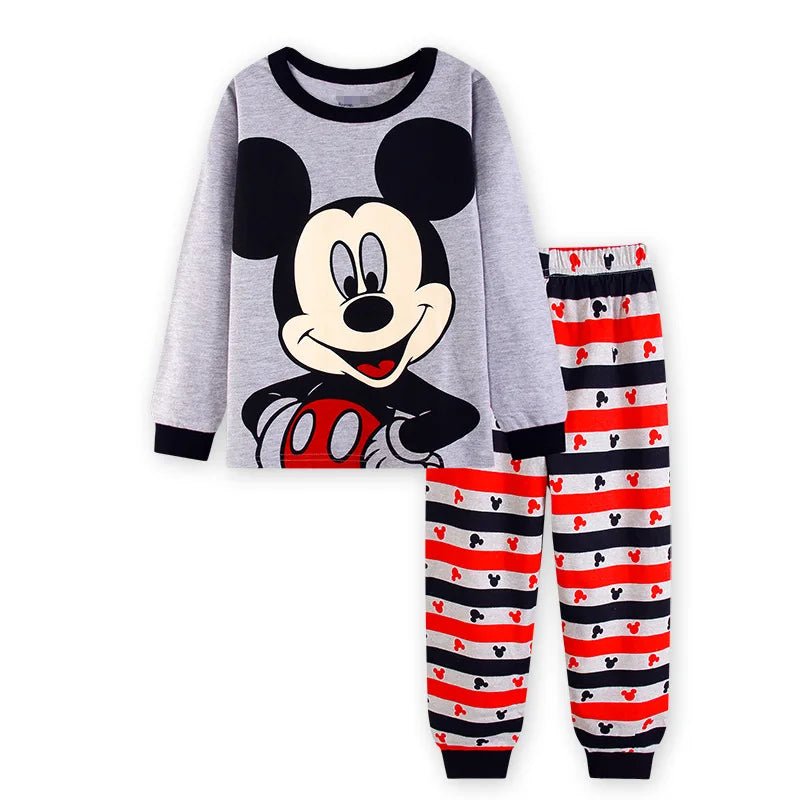 Minnie Mouse Tweekleurige Pyjama Set voor Kinderen - Lotte Prinsessen Pyjama met Stipjes