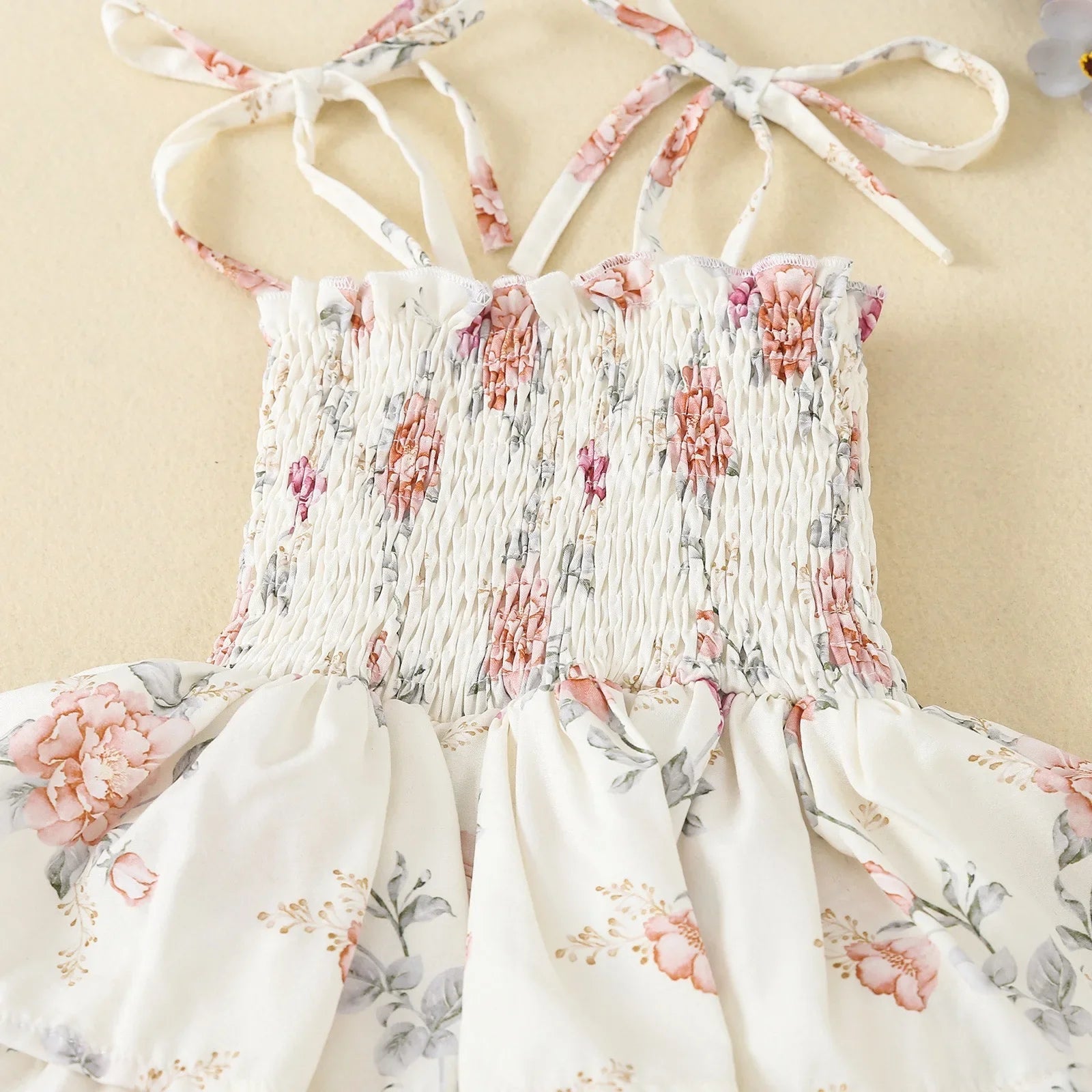 Bloemen Tutu Ruffle Romper