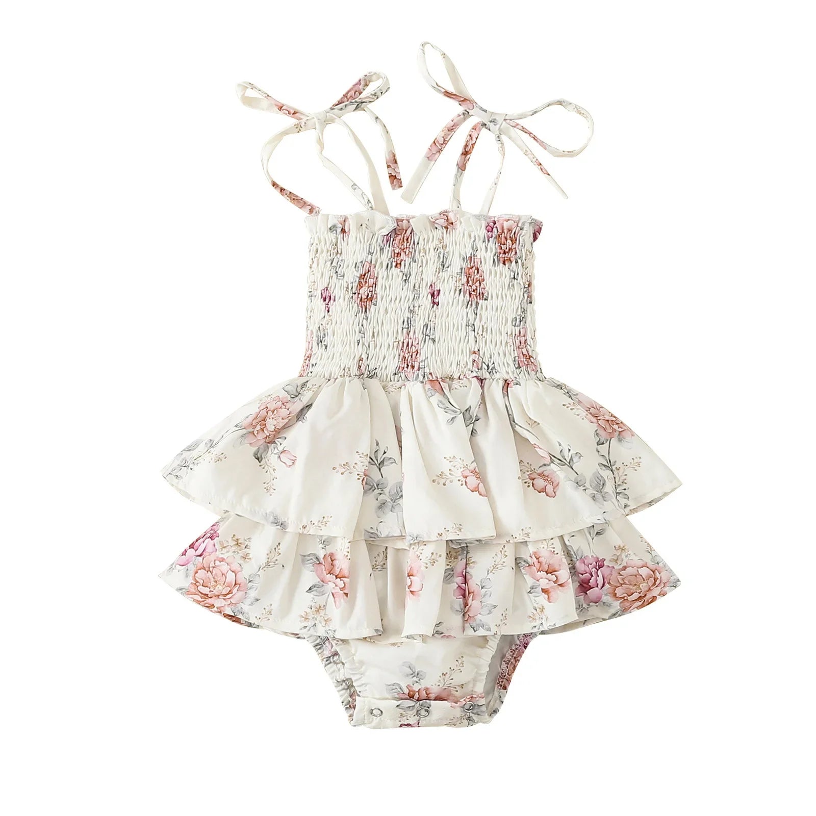 Bloemen Tutu Ruffle Romper