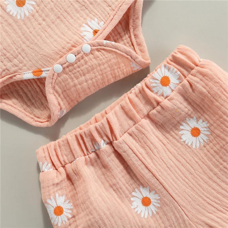 Zomerse Flared Disco Daisy Set