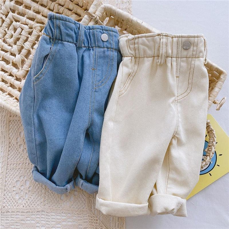 Hoge Taille Baby Jeans