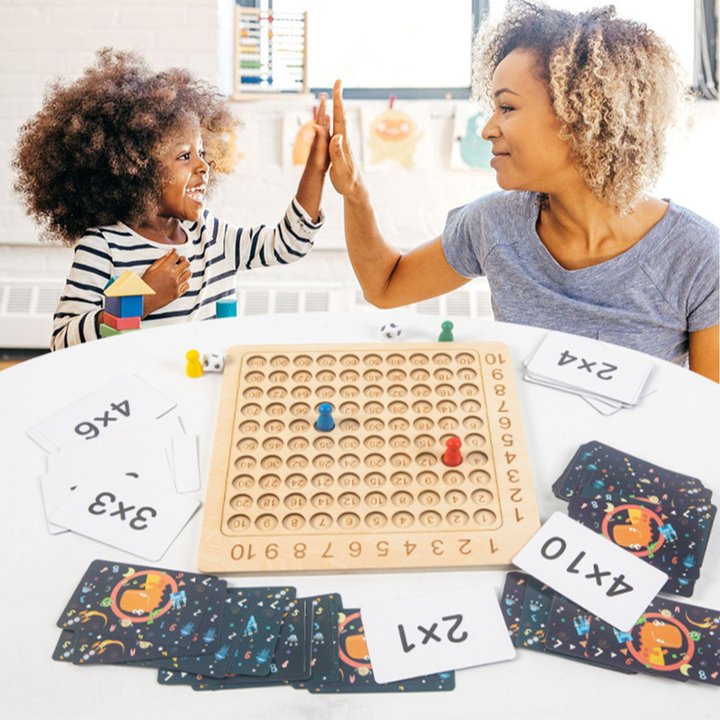 Montessori Multiplication game for preschoolers