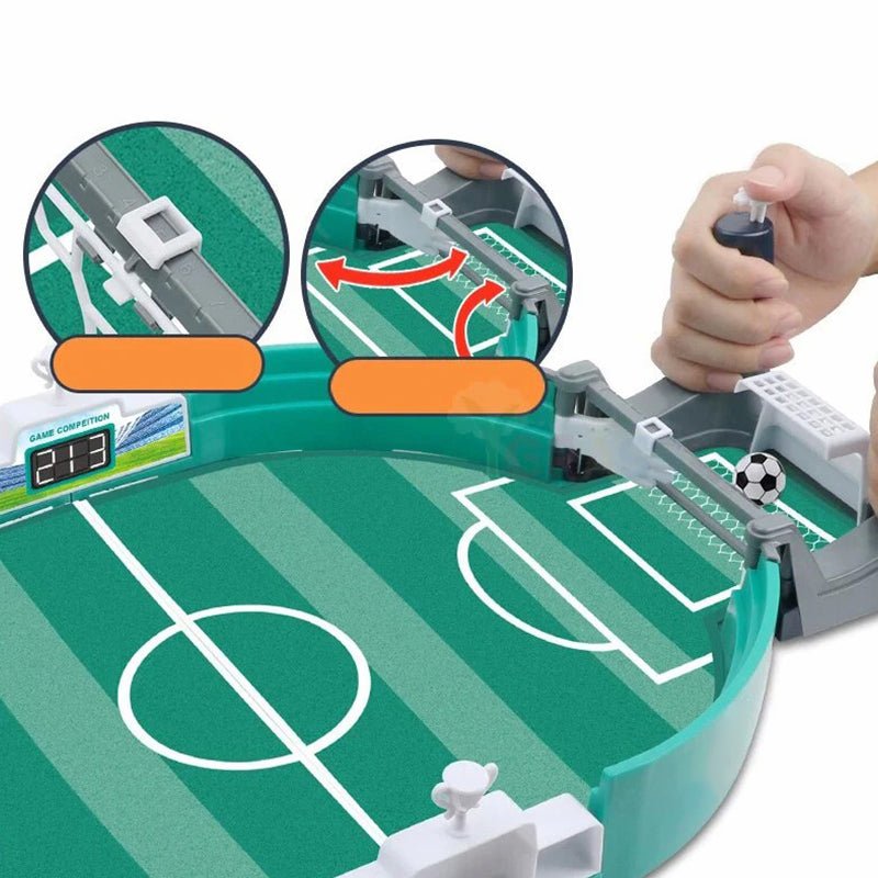 Interactive table football game