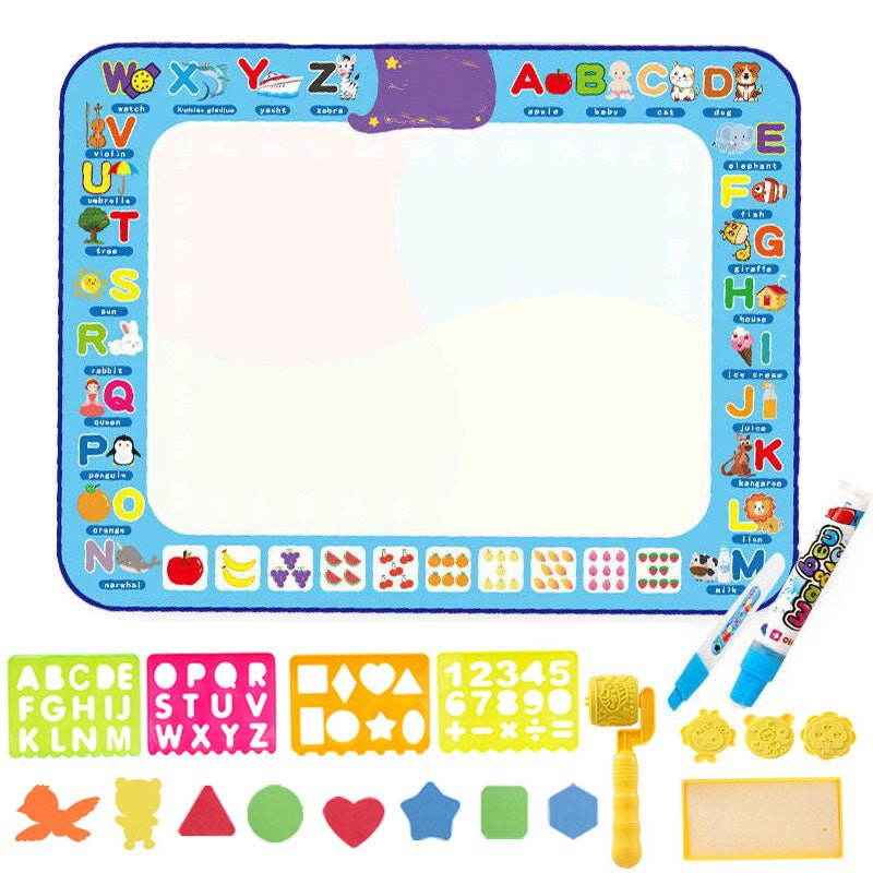 Magic Water Drawing Mat | Learn to read, write, draw &amp; count